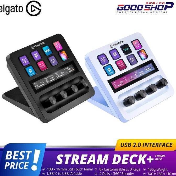 Elgato Stream Deck+ / Stream Deck Plus