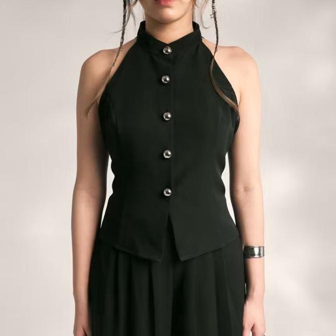 Lasolange X Kiara Virly - Confident Top / Halter Top Wanita Terbaru 