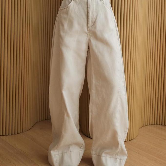 SNOOZE - Evis Barrel Pants | celana panjang model barrel bahan soft jeans