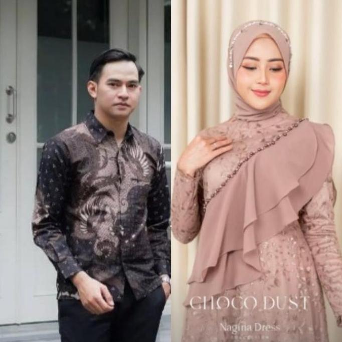 Couple Gamis Look 10 Look in 1 Nagina Dress Baju Pasangan Muslim Pria Wanita Kondangan Ready Standar