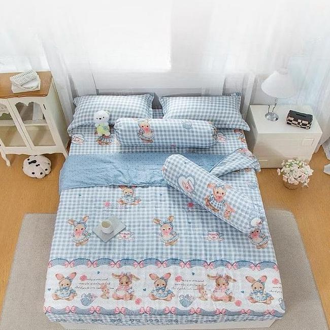 Selimut Bedcover Katun Selimut Bedcover Aesthetic Atisa Ter Terlaris 180X200 Bahan Halus Korean Desn