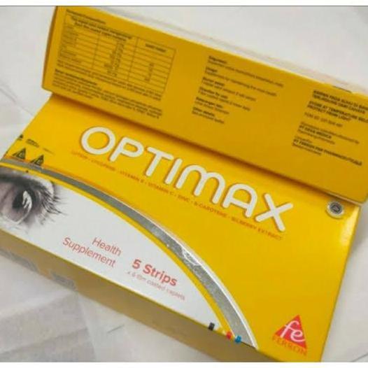 TERBARU - OPTIMAX vitamin mata isi 30