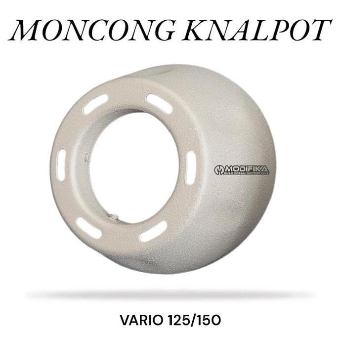 Moncong End Muffler Knalpot Vario 125 150 Old New Led Baut Motorcycle