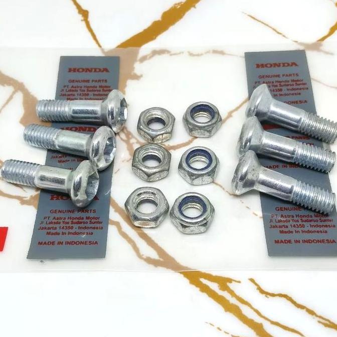 Baut Gear Crf150L Bolt Sprkt Fix Crf150L Ori Lostpack 1Set Premium