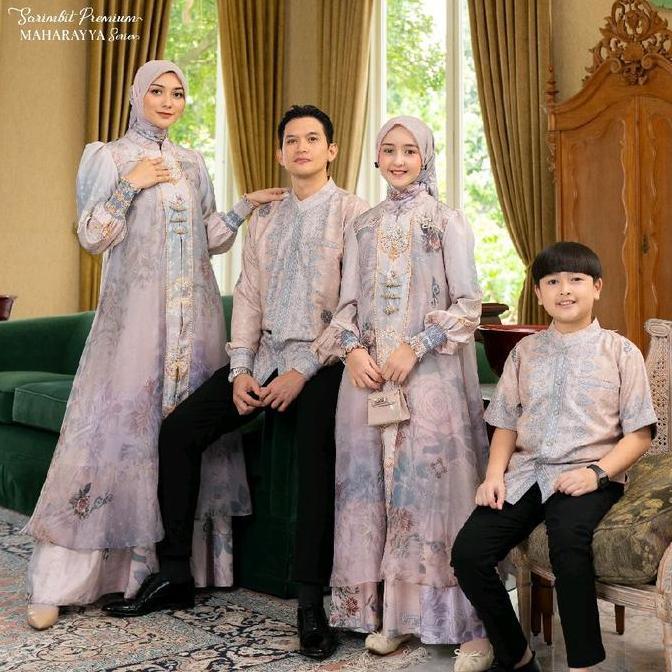 gamis couple keluarga maharayya byeldeena syari
