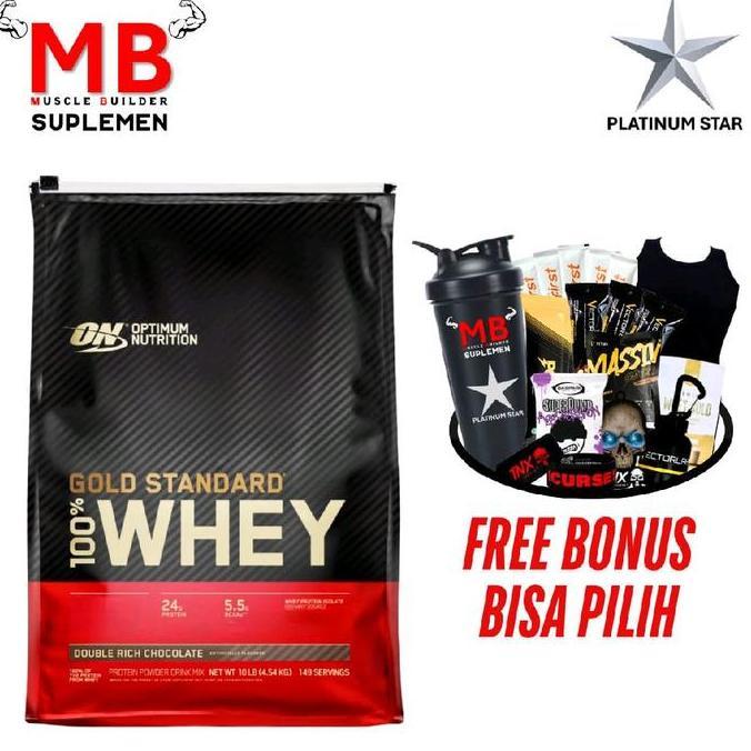 Erganzen- Whey Gold Standard 10 Lbs On Optimum Nutrition 10 Lb Susu Protein