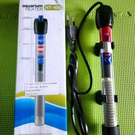 Fisch- Heater Amara 100 Watt Untuk Perawatan Ikan Hias Aquarium Kolam Ikan