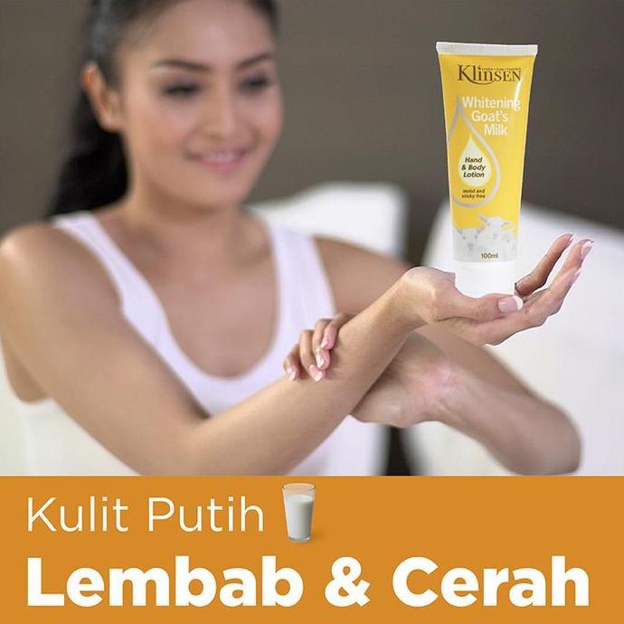 Haut- Hand Body Lotion Klinsen Whitening Goat'S Milk 100 Ml