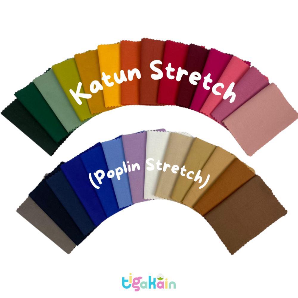 AYYS - Kain Katun Stretch bahan Stretch