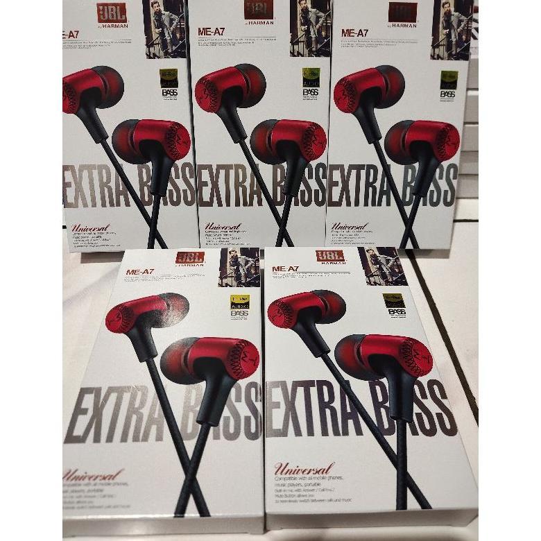 HOT DEALS HF I HANDSFREE JBL ME-A7 UNIVERSAL EXTRA BASS