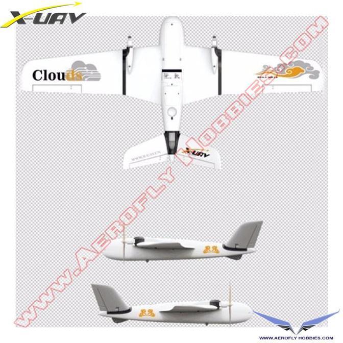 Promo X-Uav Survey Clouds 1880Mm Fpv/Uav Airplane Kit For Aerial Mapping Cod