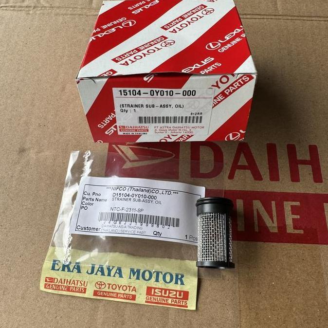 Strainer Stainer Saringan Filter Oli Carter Mesin Calya Sigra 1200Cc-Agya Ayla 1200Cc Original