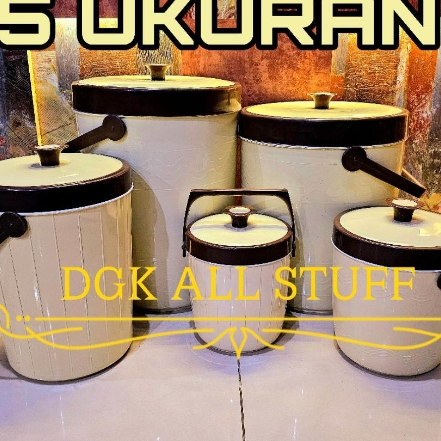 Termos Tempat Wadah Nasi Rice Es Batu Lilin Ice Bucket Tahan Panas Dingin Lama Plastik Usa Jumbo Bes