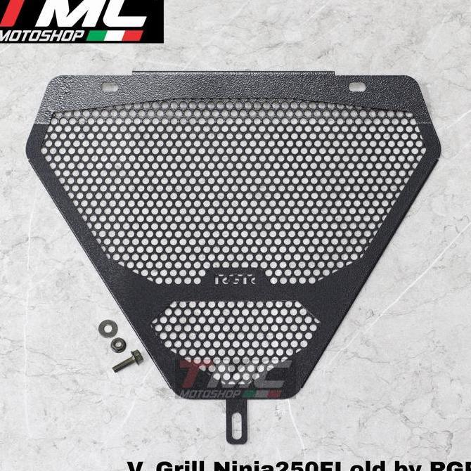 V Grill Down Pipe Grill Kawasaki Ninja250 FI old 2013-2017