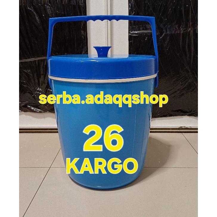 Rice Ice Bucket 26 Pengiriman Via Kargo / Termos Nasi / Termos Es Batu / Termos Nasi Besar / Termos
