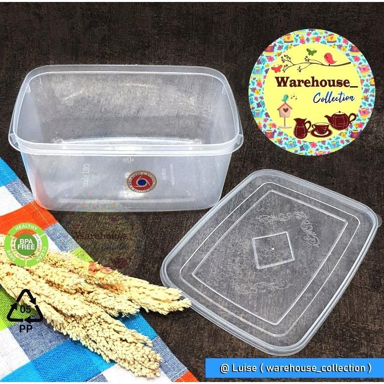 SEALWARE 1800ML 2000ML 3500ML 5000ML 7200ML 12000ML ORIPLAST// KOTAK KUE // TOPLES BENING //THINWALL