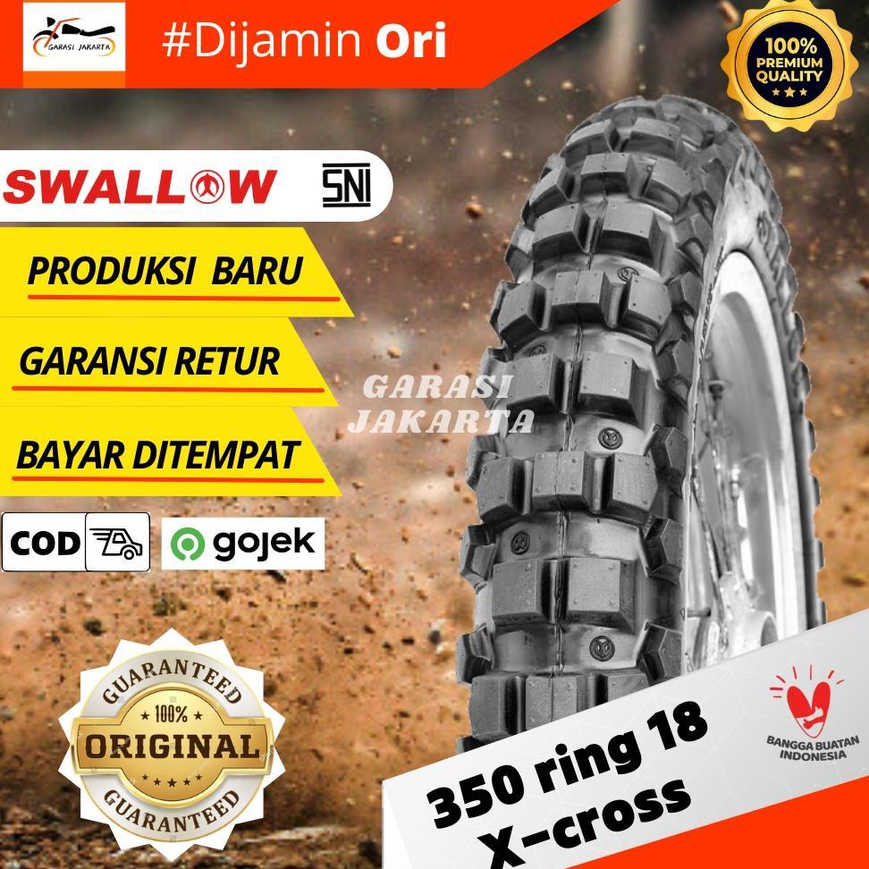 Ban cross trail ring 18 350 ban luar motor ring 18 350 ban swallow tahu ring 18 350 klx crf
