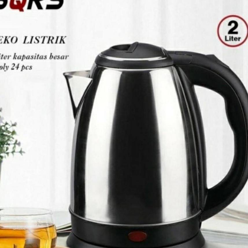 Teko Listrik 2 Liter Sqrs// Teko Elektrik Stainless