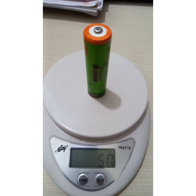 Baterai Cas (1 Pc) Jin Long 18650 3,7V Jl 5000Mah Batre Batrai Cus Charger Rechargeable Baterai Sent