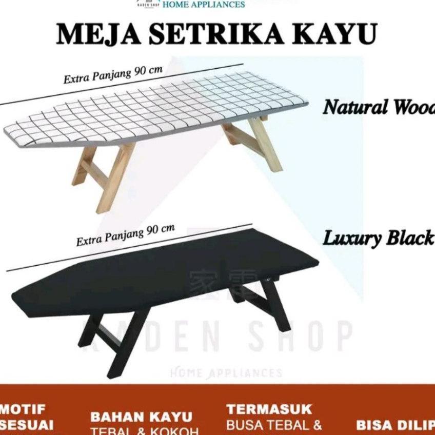Meja Setrika Lesehan / Alas Setrika Duduk / Meja Setrika Lipat Duduk