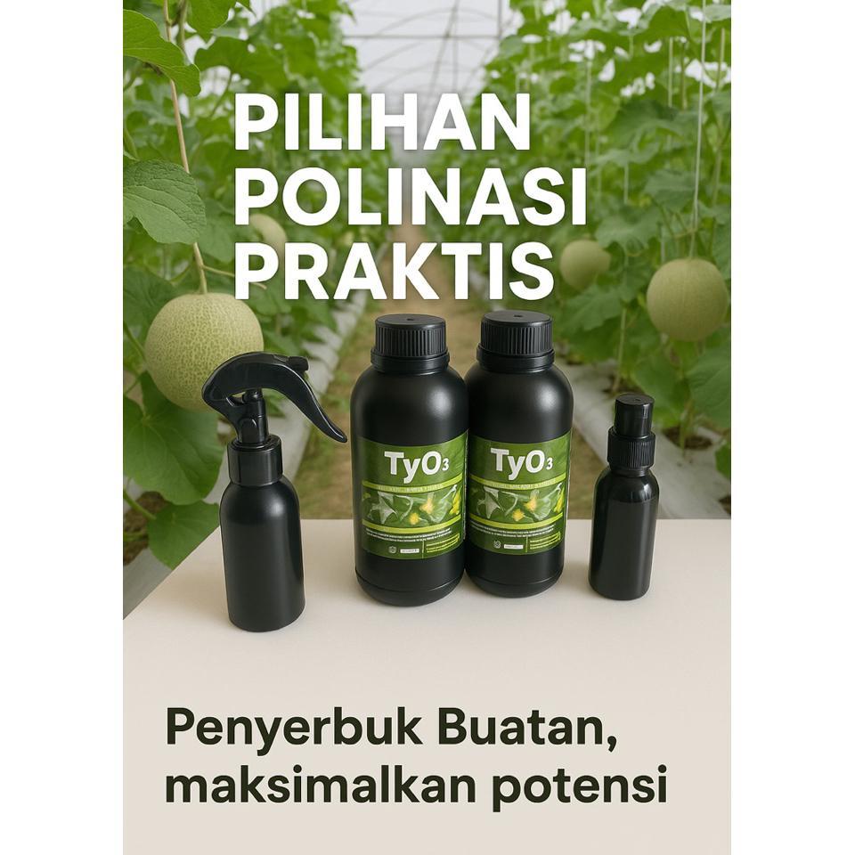 Tyo3 Spray Polinasi Melon  Gratis Botol Semprot
