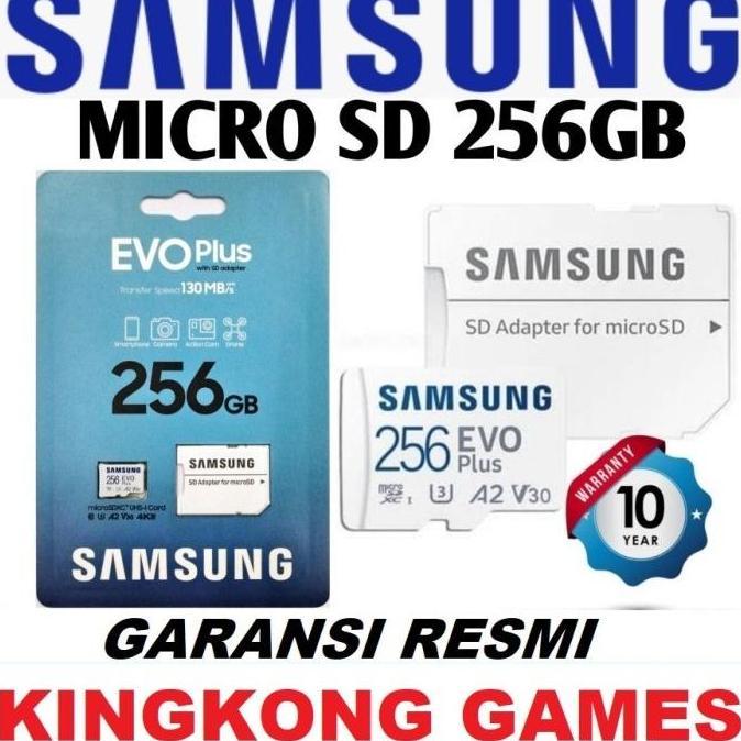 TERBARU - Memory Micro SD 256GB - Micro SD 256GB EVO Plus Samsung MicroSD