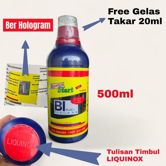 TERMURAH - Pupuk Vitamin B1 Thailand Liquinox StartTrex Original 500ml