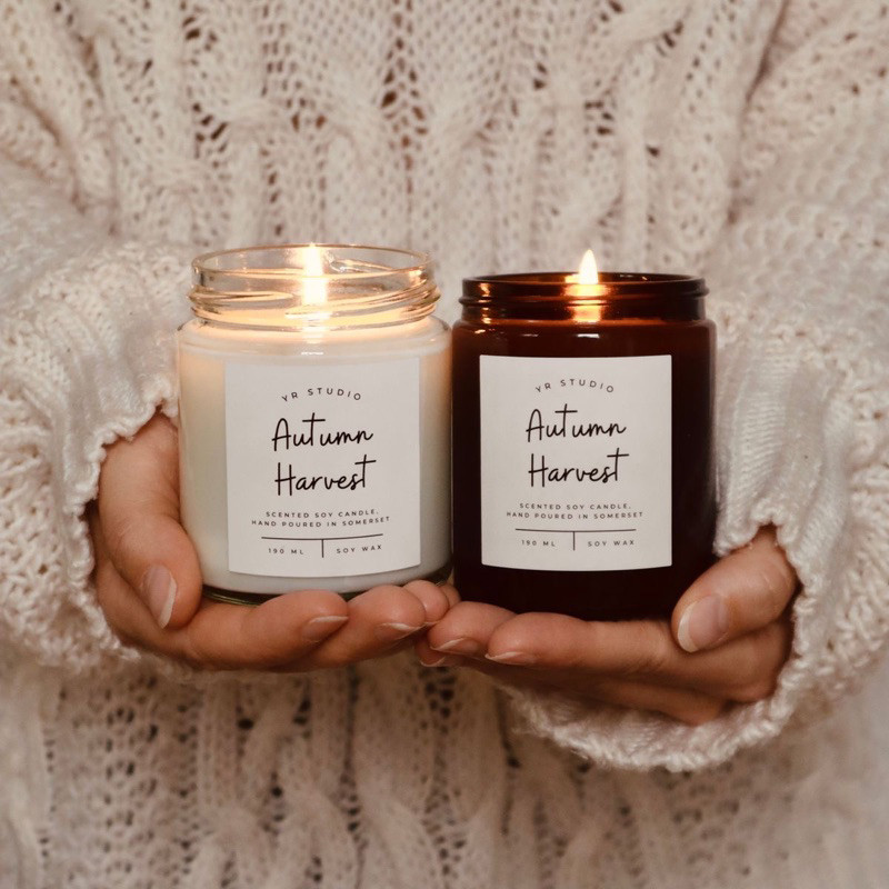 Scented Candle Yr Studio X Madame Berdin | Lilin Aromaterapi | Christmas Candle | Hampers Natal Kado