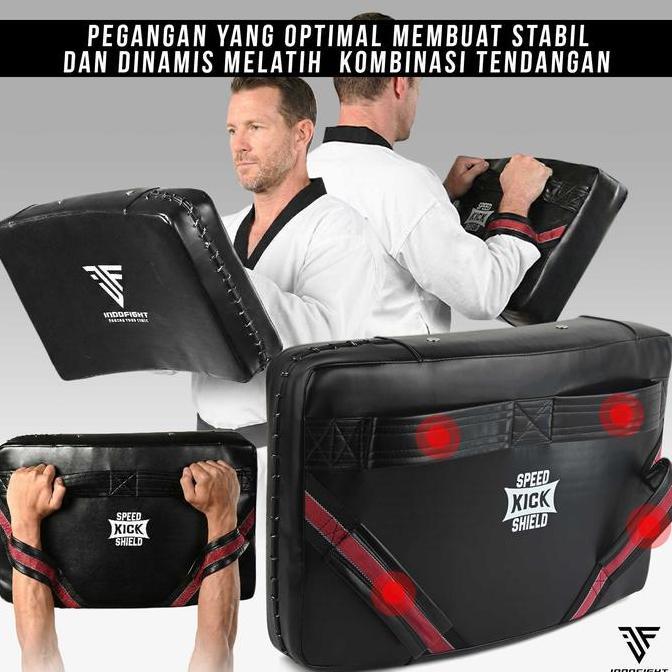 Target Taekwondo Besar Indofight Target Box Taekwondo Pecing Pad Pecing Pad Jumbo Kick Pad Indofight