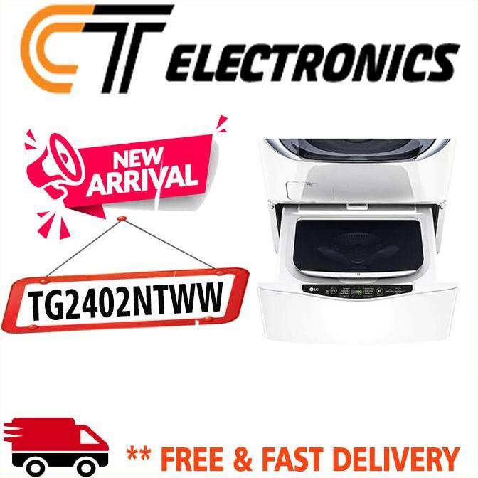 LG TG2402NTWW MINI WASH TWIN WASH 2 KG TG-2402NTWW TG-2402 TG2402