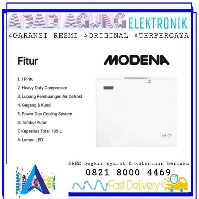 MODENA MD0210MLWH - CHEST FREEZER 200L MODENA MD0210 MLWH MD 0210 MLWH