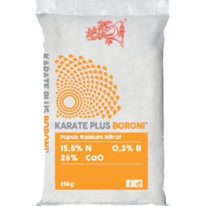 PUPUK KARATE PLUS BORONI 25 KG ORIGINAL KEMASAN PABRIK