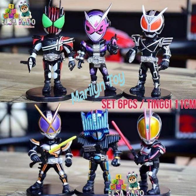 Converge Motion Action Figure Kamen Rider Faiz Decade Zi-O Delta Xaia Diend Chibi Large Size 11Cm