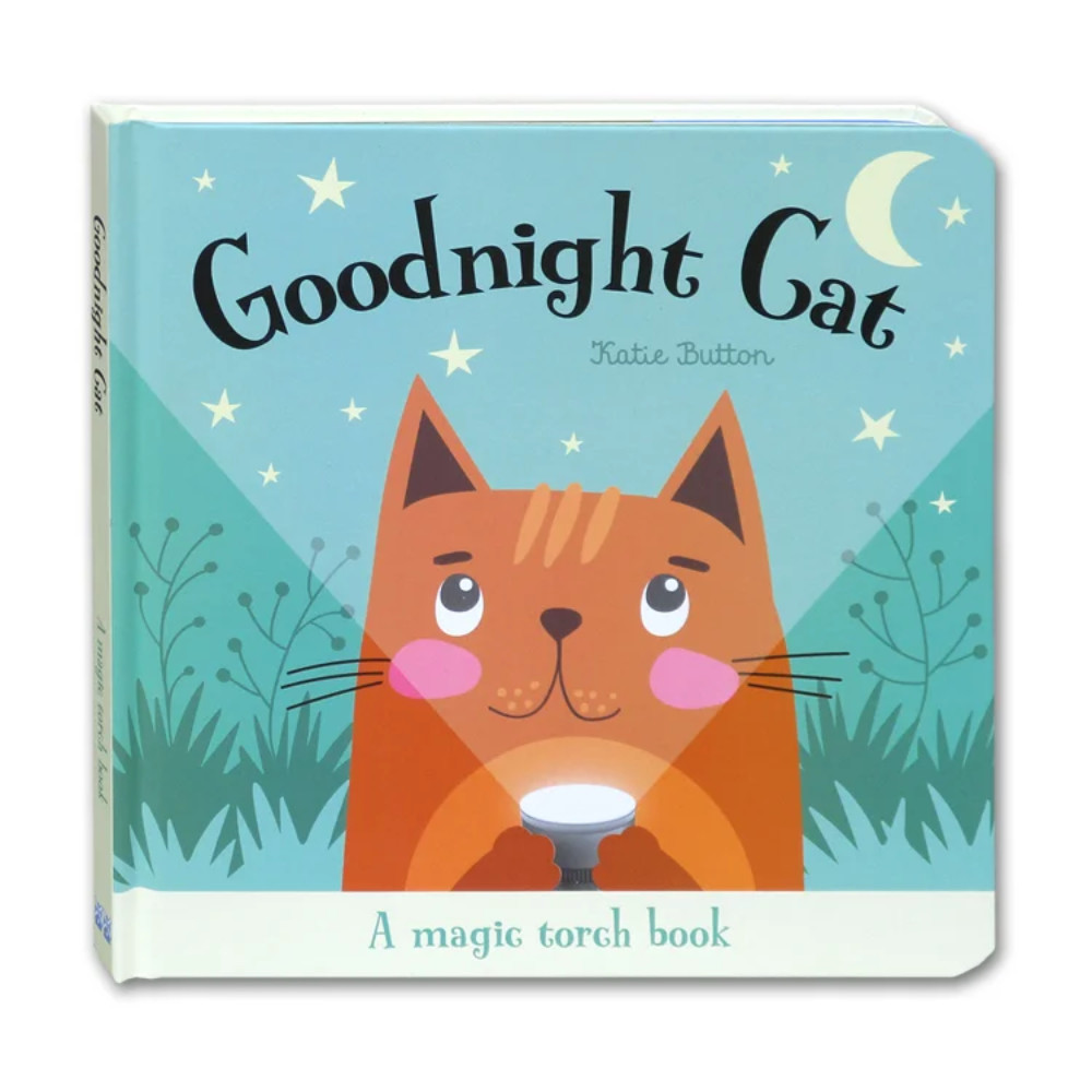 Good Night Cat Board Book (A Magic Torch Book