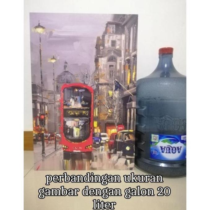 NEW Hiasan Dinding Cafe Ukuran A2 (40x60), Dekorasi dinding aesthetic bingkai kayu, Poster dinding k