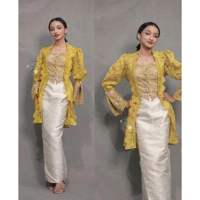 KEBAYA RAYA KUTUBARU  HASTRA Wisuda Modern/KEBAYA LAMARAN/KEBAYA BROKLAT/KEBAYA SIMPEL/KEBAYA BUNGA