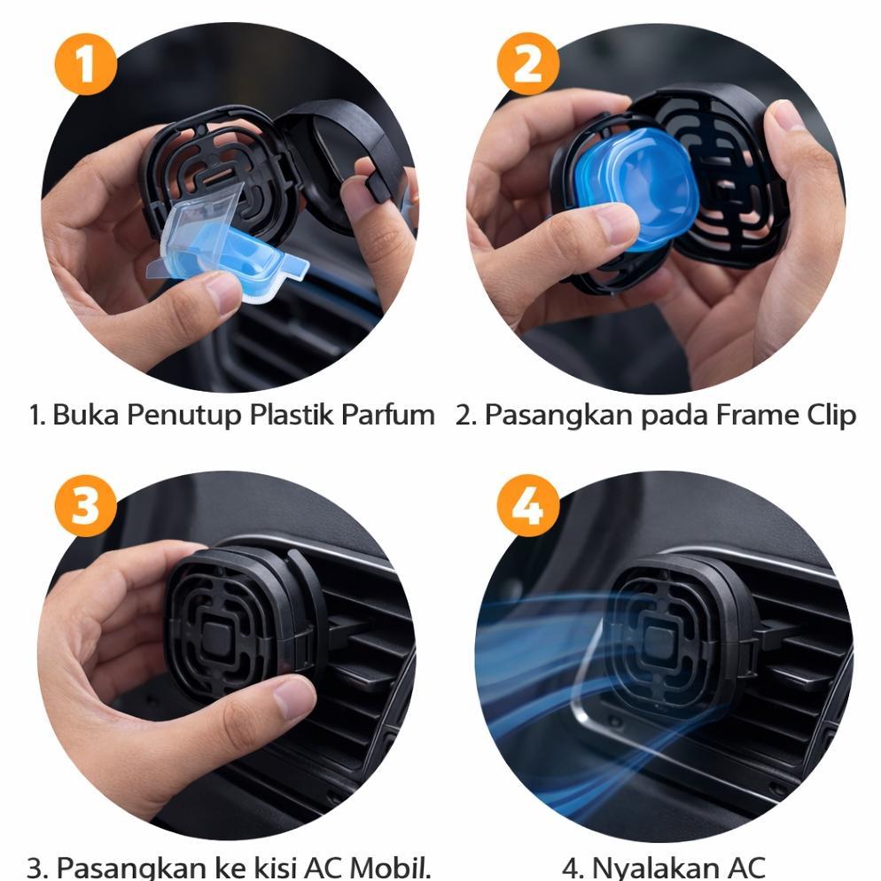 Sale Pewangi Pengharum Parfum Ac Mobil Clip Jepit Aromaterapi Premium Bukan Ambipur