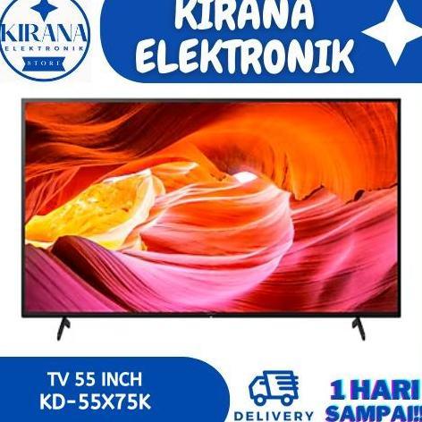 TV SONY 55X75K SMART TV 4K HDR 55INCH NEW 2022 SMART TV KD-55X75K