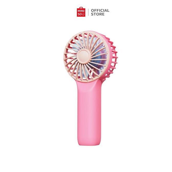 MINISO Kipas Angin Mini Portable Kipas Genggam Kecil USB Warna Kipas Tangan Kipas Portable
