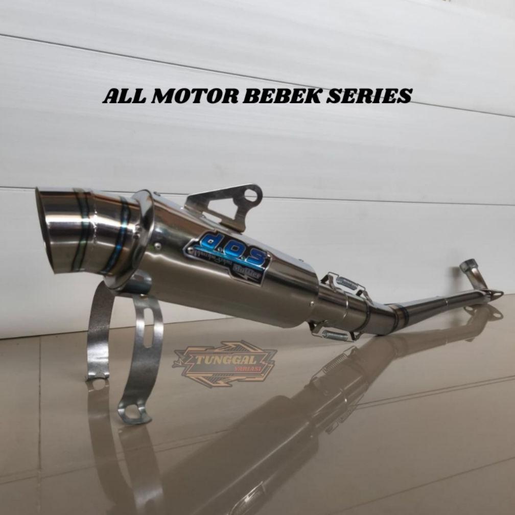 KURNIASTORAGES KNALPOT DOS RACING SUPRA KARISMA PRIMA SHOGUN SMASH GRAND ABSOLUTE REVO VEGA HONDA C7