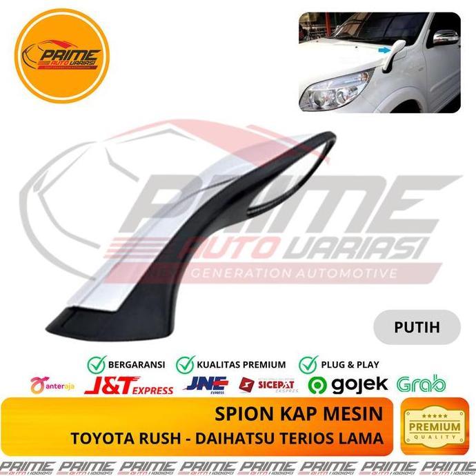 Spion Kap Mesin Rush Spion Kap Mesin Spion Kap Mesin Terios - Putih
