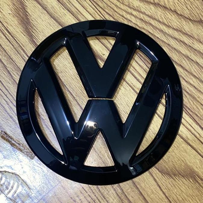 REAR EMBLEM LOGO COVER VW TIGUAN MK2 SHORT ALLSPACE 2017-2020 (BLACK) RESTOCK