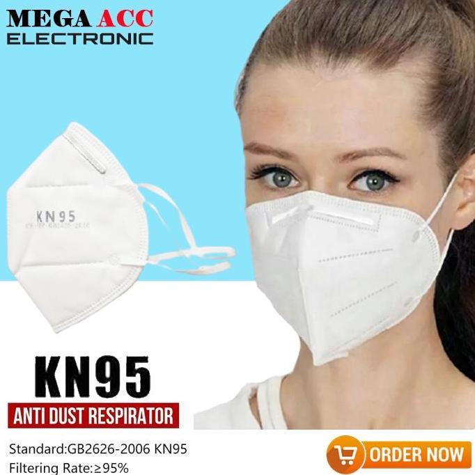 QROPSNO Masker Face Mask KN95 - GB2626-2006 Harga perpcs
