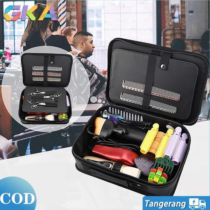 CRASOS Tas Penyimpanan Alat Salon-Tas Barbershop-Softcase Barbershop