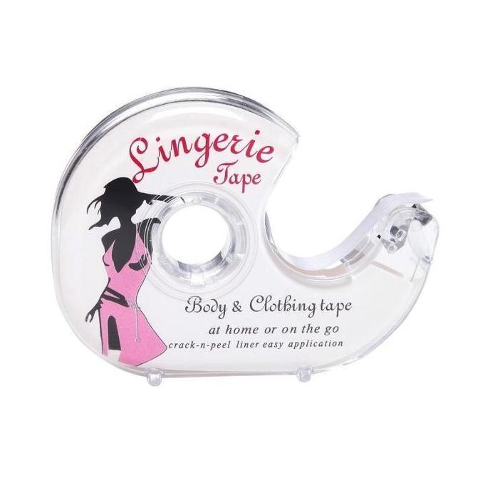 QROPSNO 5M Double Tape Invisible Body Tape Dress Dan Lingerie Tape Selotip Baju