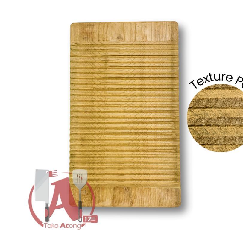 Papan Gilesan / Papan Cuci Baju Kayu Jati / Aneka Ukuran