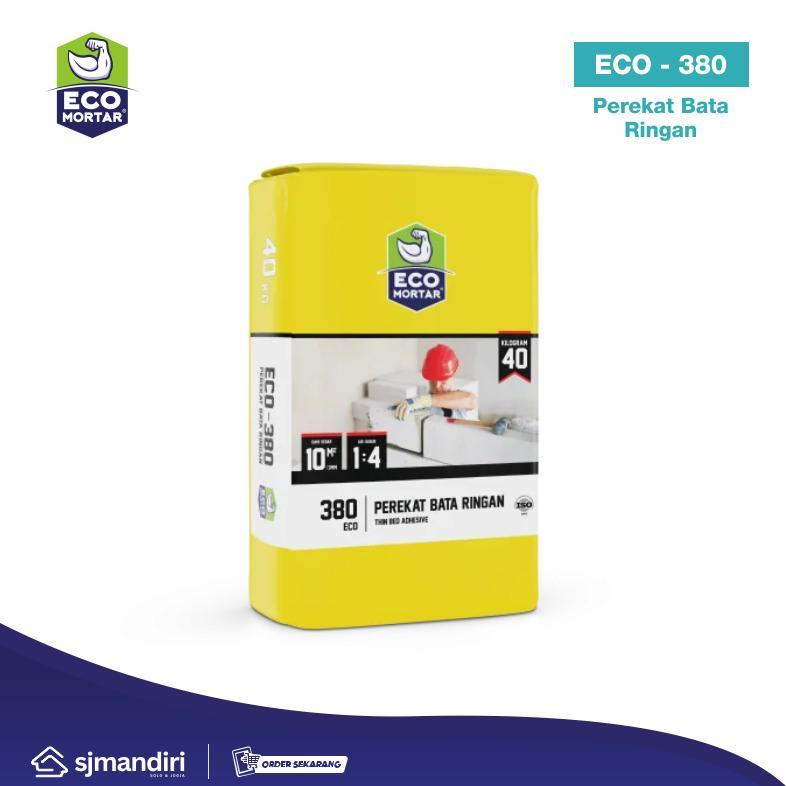 Eco Mortar Perekat Bata Ringan Eco 380 Eco Mortar SNI Adhesive Mortar Instan Semen Instan