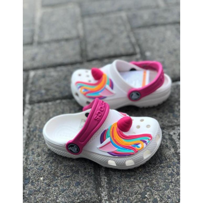 big sale sandal crocs anak unicorn original / crocs anak / sandal anak