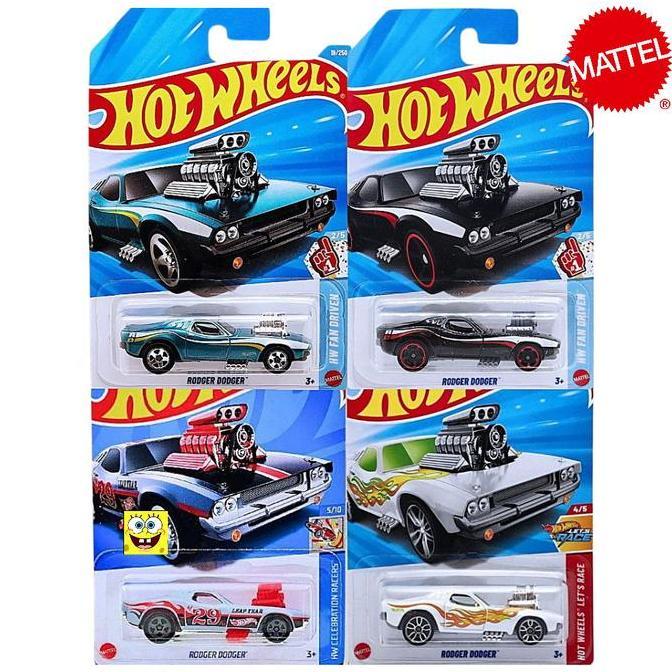 HOTWHEELS RODGER DODGER BIRU PUTIH HITAM