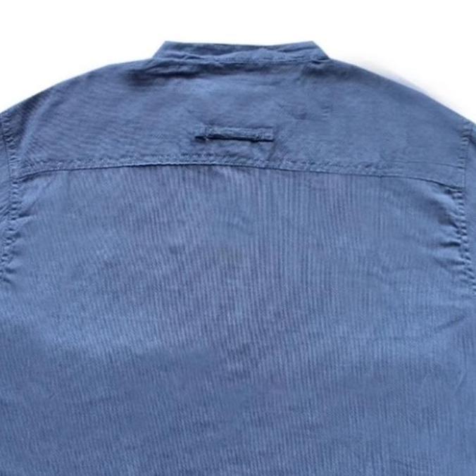 kemeja kerah sanghai camel active . blue orinal. katun 100%
